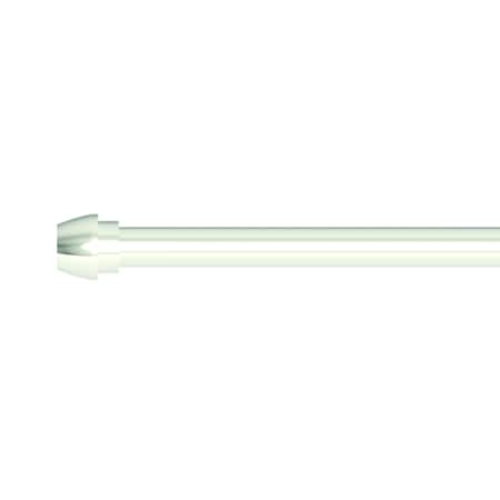 Newport Brass 3/8" X 20" Rigid Supply Tube, Bull Nose in Polished Nickel 432-15